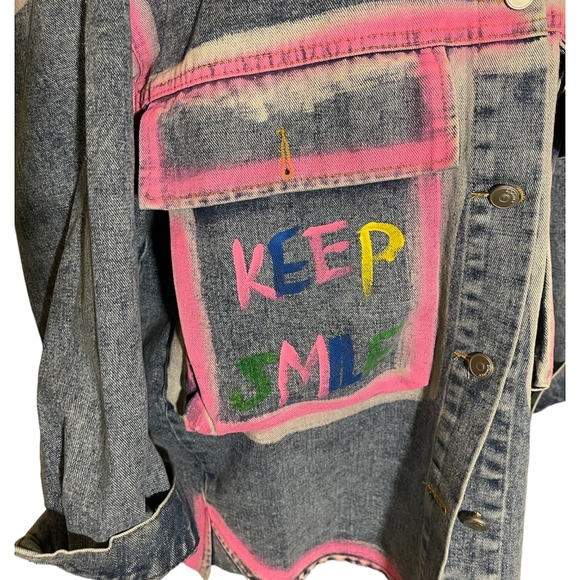 Oversize demin jacket - Picture 4 of 5